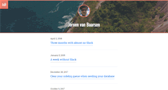 Desktop Screenshot of jvanbaarsen.com